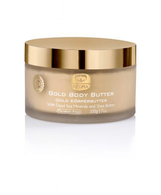 Bơ Dưỡng Thể Kedma Gold Body Butter tinh chất vàng 200g